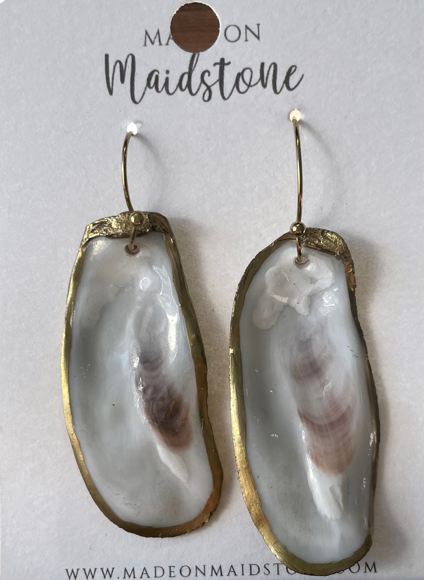 Oyster Shell Earrings